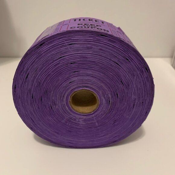 Double Roll Raffle Tickets 2000 pcs NWT - Picture 3 of 5